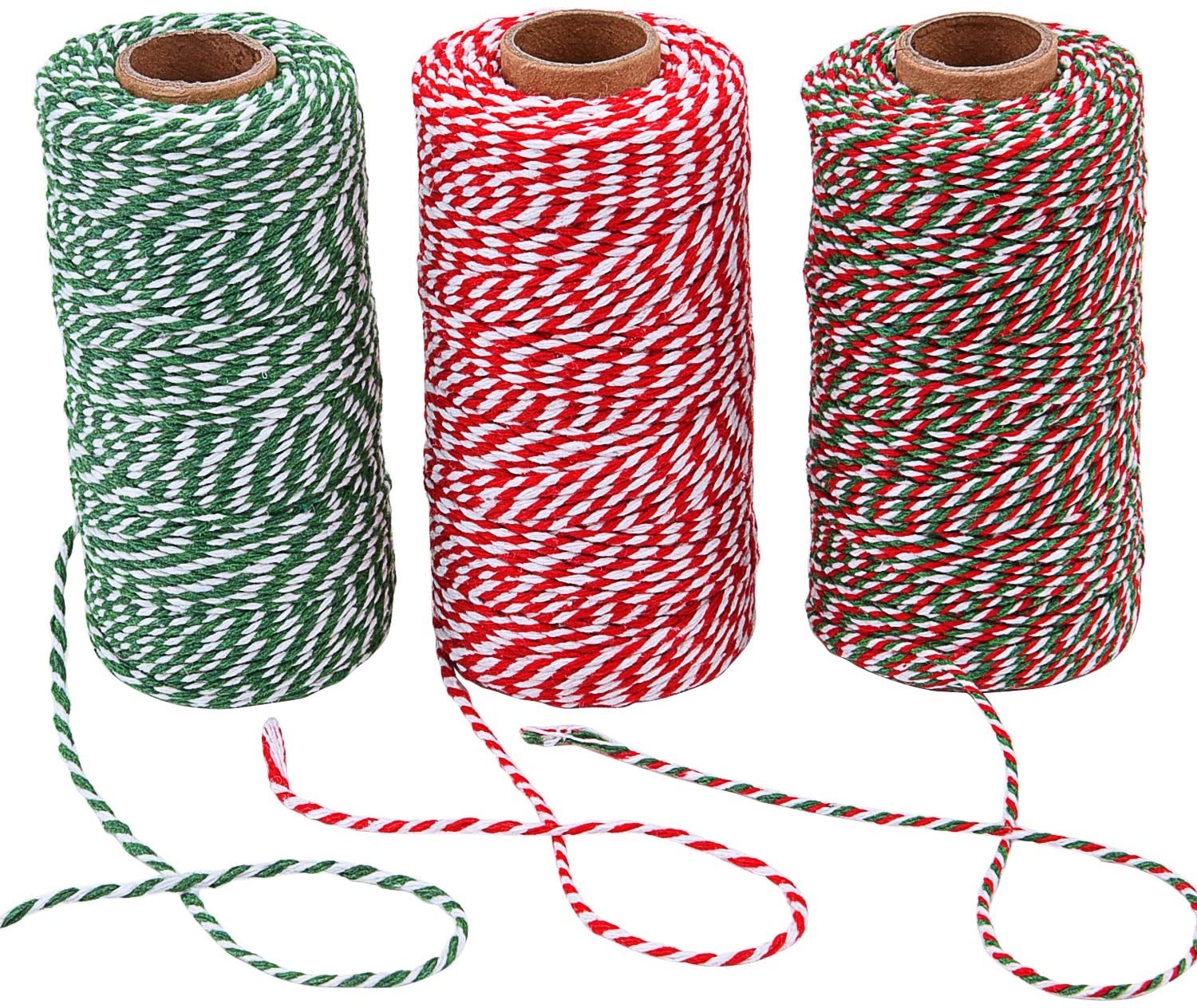 100M/Roll Cotton Bakers Twine  - Macrame Cord Cotton ulasan dan harga