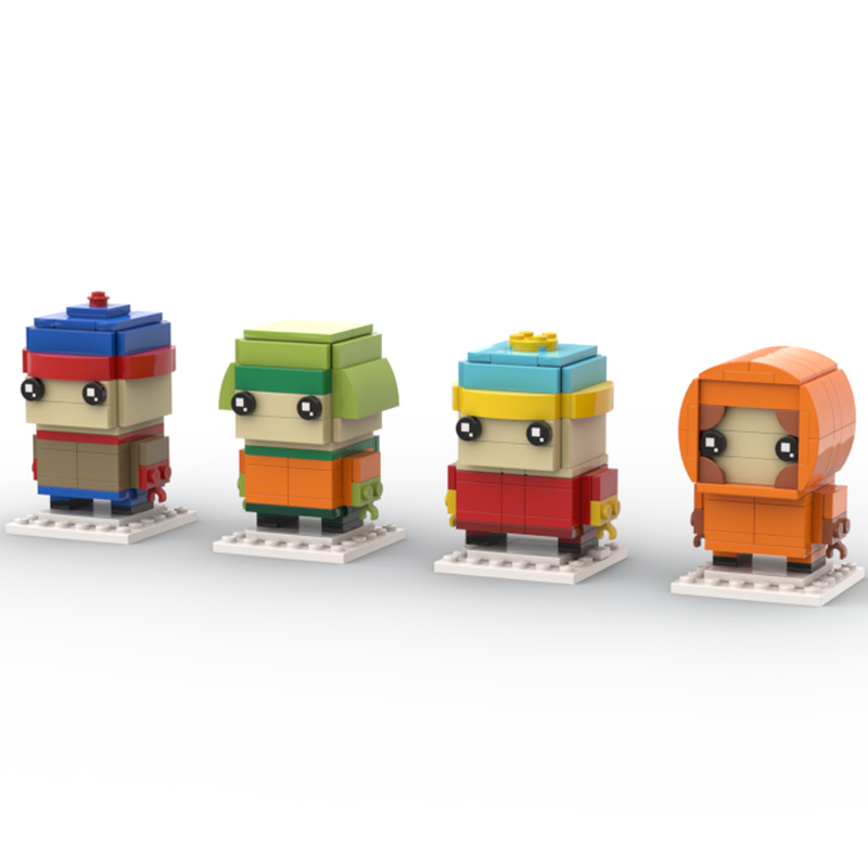 336pcs MOC South Park BrickHea - Art Craft Building ulasan dan harga