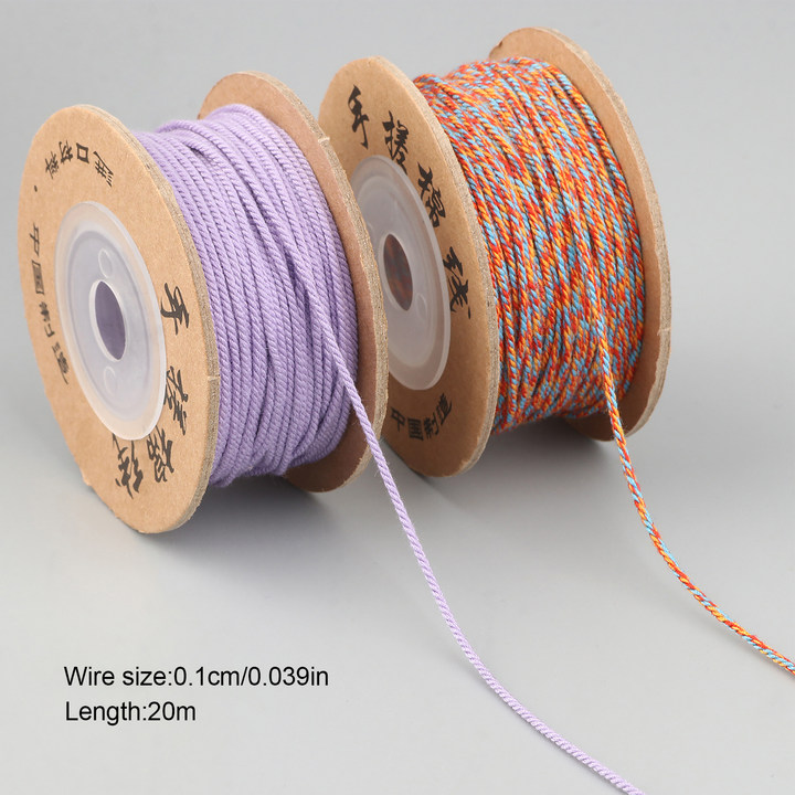 20M 1mm Premium Cotton Macrame - Macrame Cord Cotton ulasan dan harga