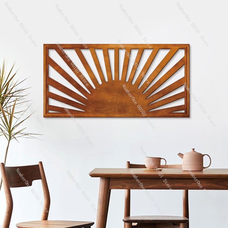 Nordic Style Modern Wooden Geo - Art And Craft Nature ulasan dan harga