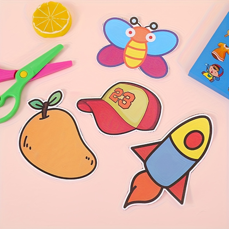 96Pcs Fun Paper Cutting Set, P - Art Craft 6 Year Old ulasan dan harga