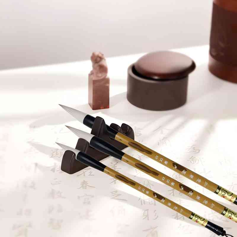 3 Sizes Chinese Writing Brush  - Calligraphy Pen Set ulasan dan harga