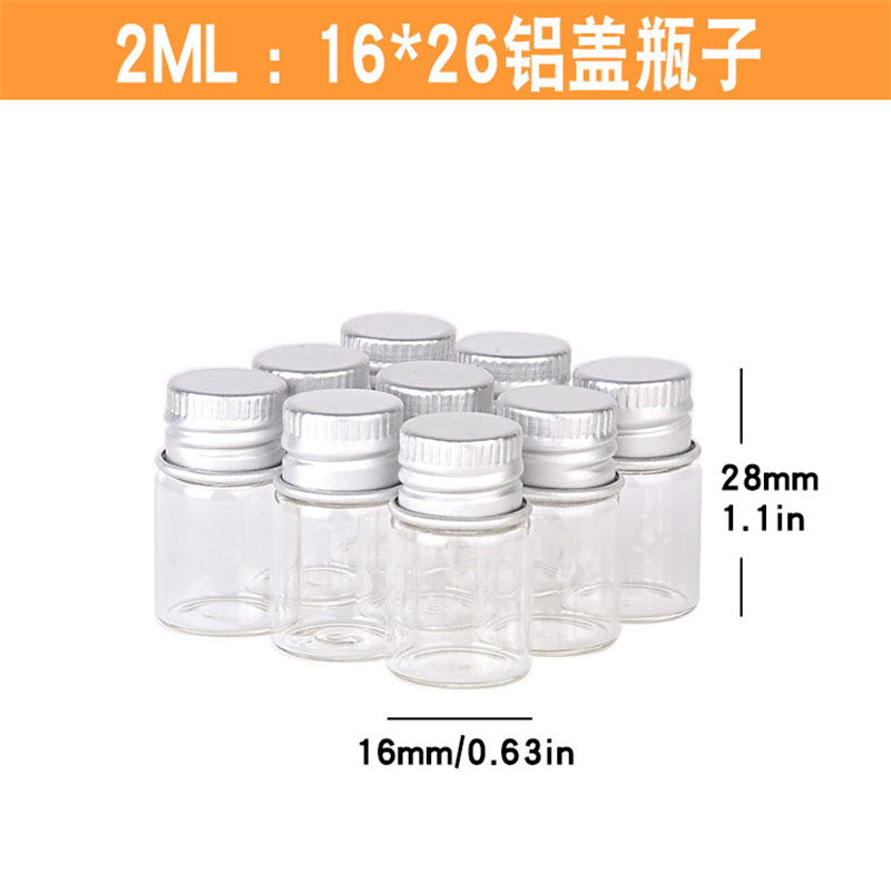400pcs 2ml 4ml 6ml Glass Bottl - Art Craft Zoo ulasan dan harga