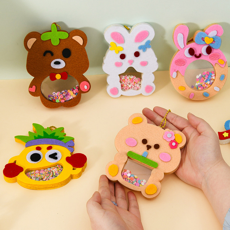 DIY Animal Shake Pendant Art C - Art Craft 6 Year Old ulasan dan harga