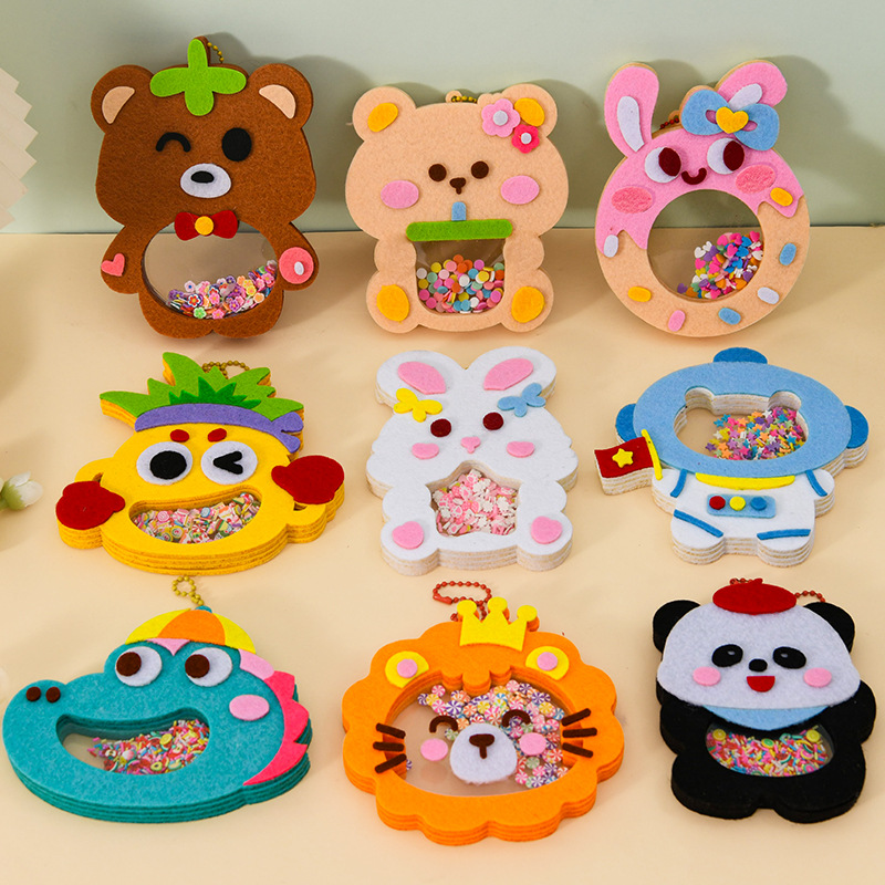 DIY Animal Shake Pendant Art C - Art Craft 6 Year Old ulasan dan harga