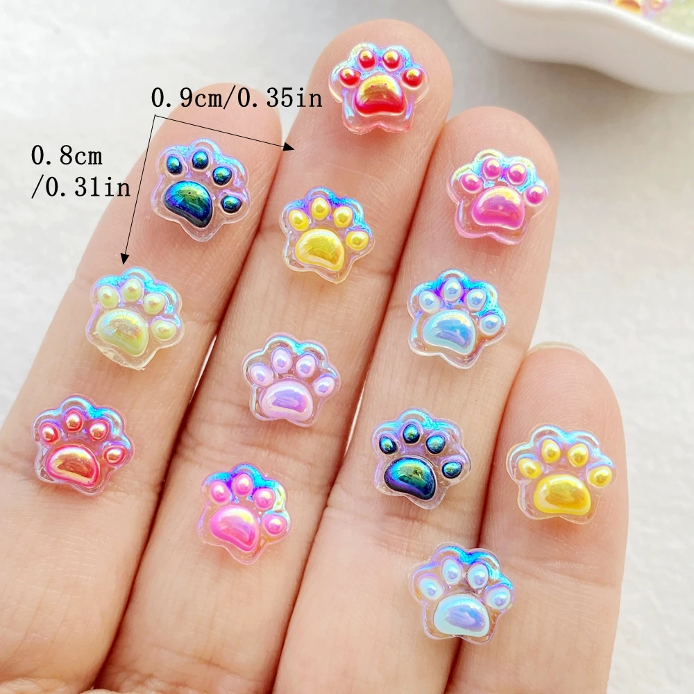 50pcs Resin Kawaii Mini Shinin - Art Craft Cat ulasan dan harga