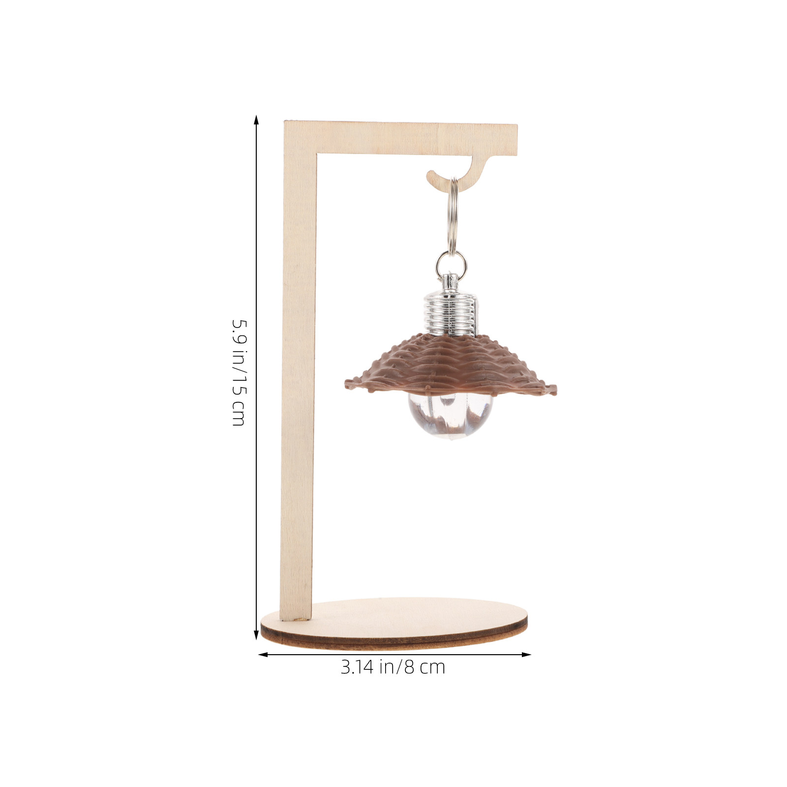 Creative Wooden Desk Lamp Kit  - Art Craft Handmade ulasan dan harga