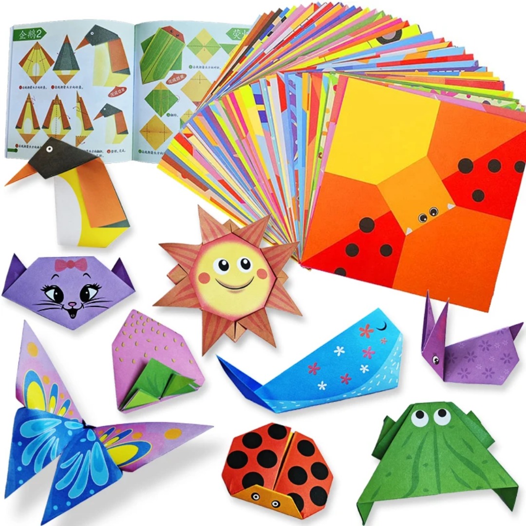 New Origami Kit 30 Sheets Orig - Art Craft 6 Year Old ulasan dan harga