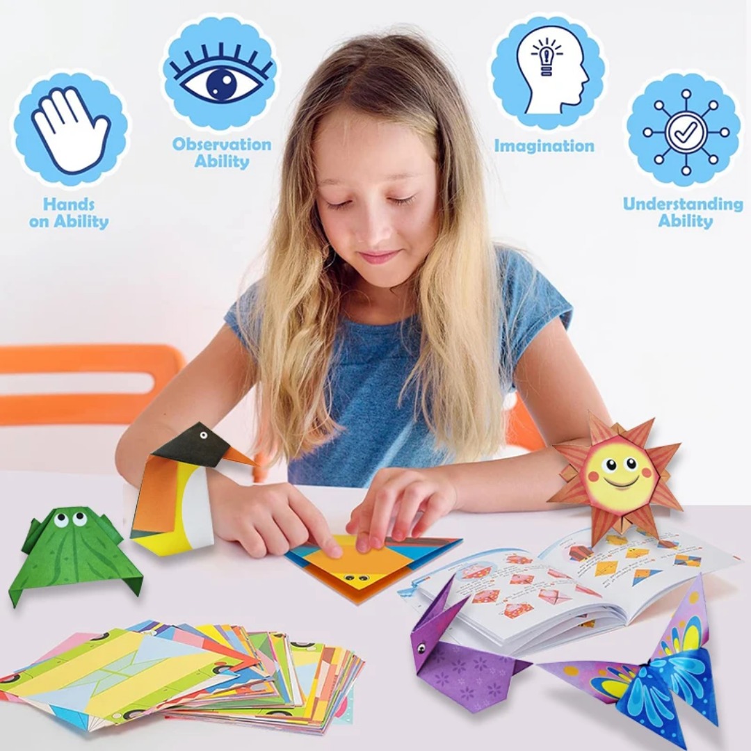 New Origami Kit 30 Sheets Orig - Art Craft 6 Year Old ulasan dan harga