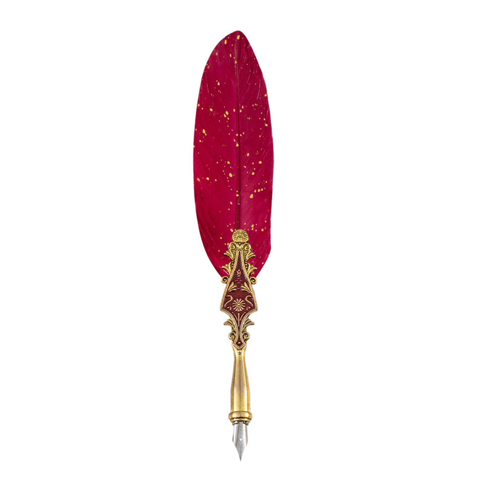 Retro Feather Dip Pen Set Vint - Calligraphy Pen Set ulasan dan harga