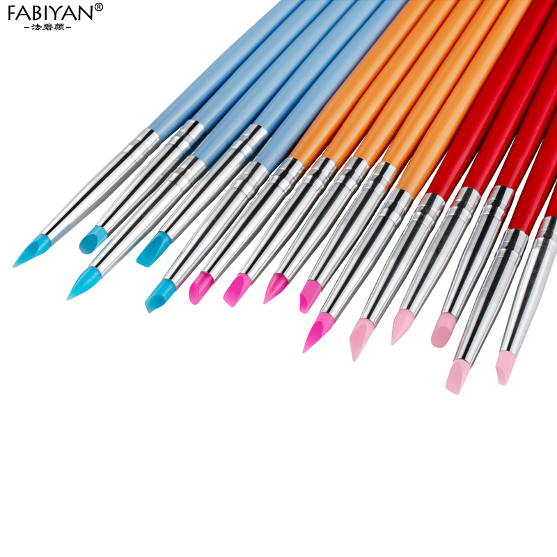5Pcs Nail Art Pen Brush Soft S - Art Craft Building ulasan dan harga