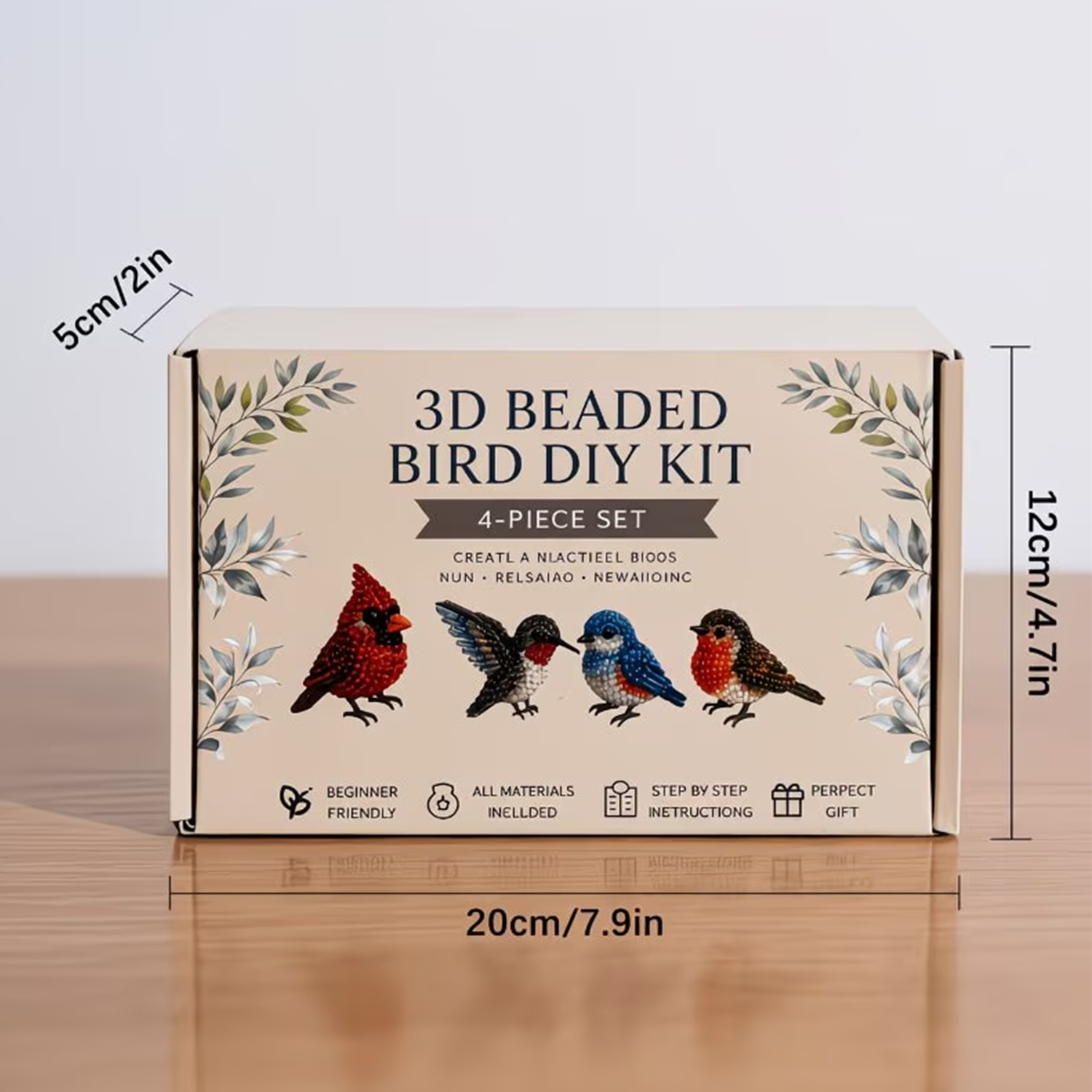 Mini 3D Beaded Animal Craft Ki - Art Craft Handmade ulasan dan harga
