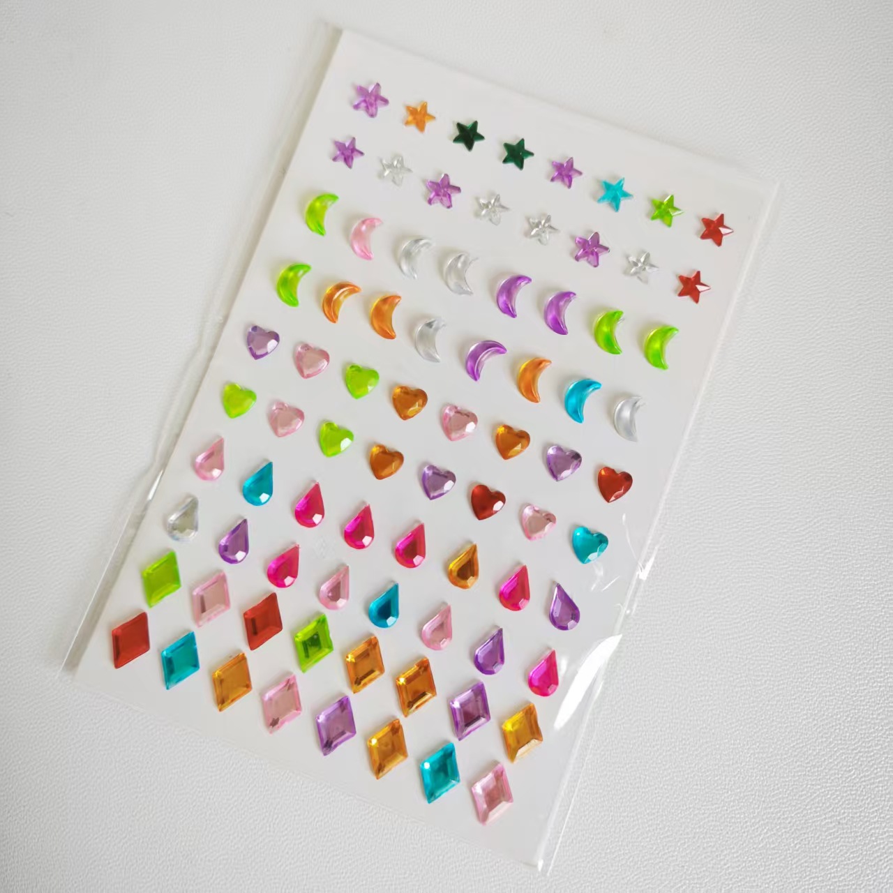 Acrylic 3D Gem Sticker Art Cro - Art Craft Handmade ulasan dan harga