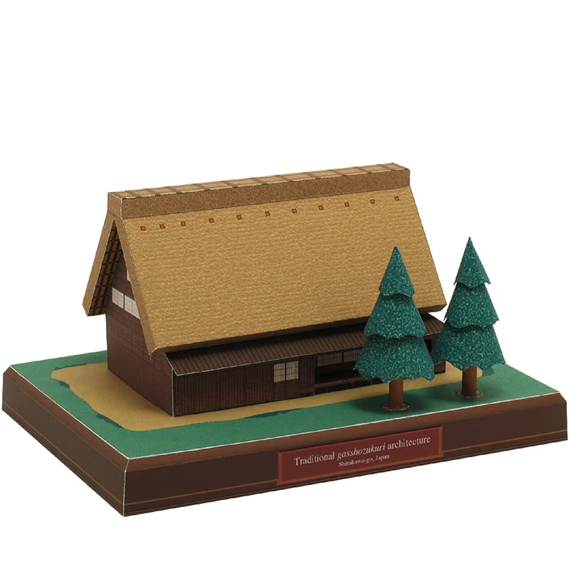 Japan Cottage Gasshozukuri Min - Art Craft Building ulasan dan harga
