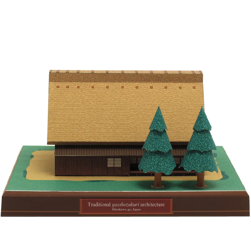 Japan Cottage Gasshozukuri Min - Art Craft Building ulasan dan harga