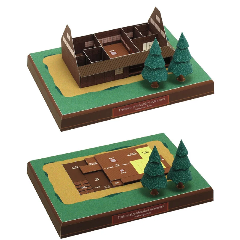 Japan Cottage Gasshozukuri Min - Art Craft Building ulasan dan harga