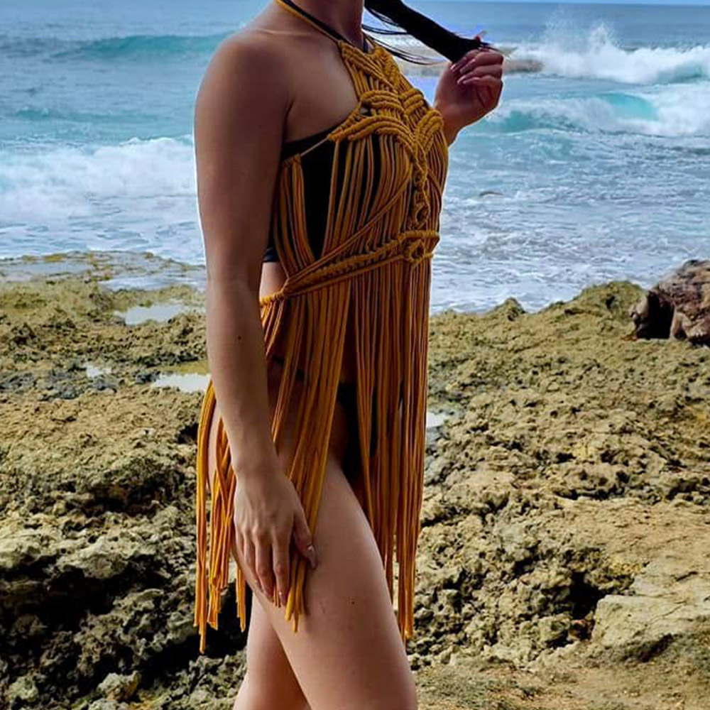Festival Vacation Boho Beach W - Macrame Cord Cotton ulasan dan harga