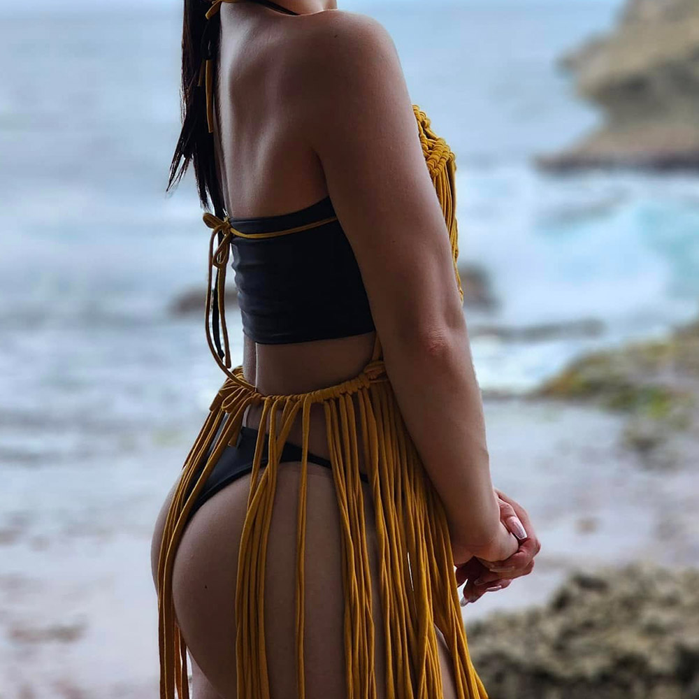 Festival Vacation Boho Beach W - Macrame Cord Cotton ulasan dan harga