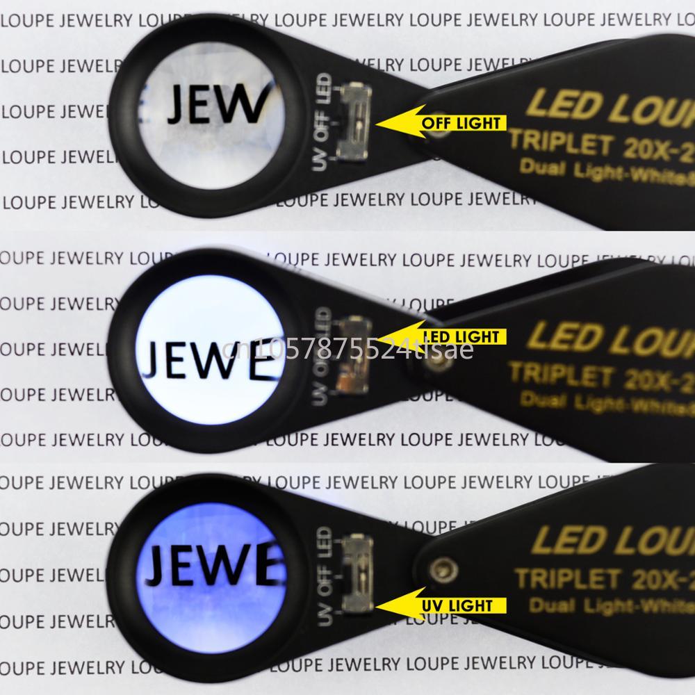 6 LED Light 20x Loupe 21mm Opt - Art Craft Optical ulasan dan harga