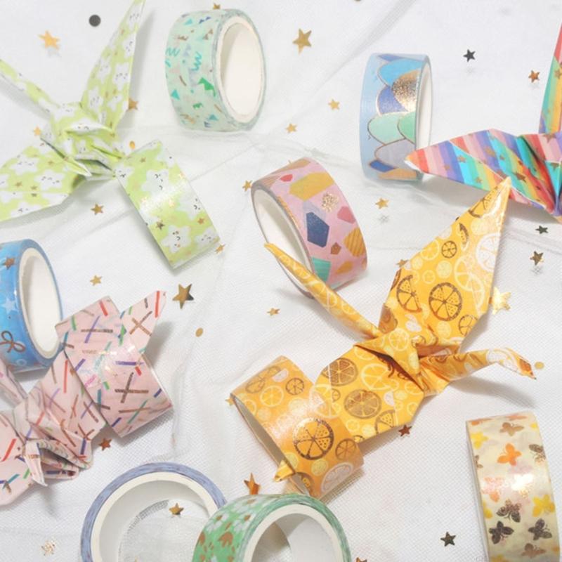 D5BB 12Roll Decorative Paper T - Art Craft Notebook ulasan dan harga